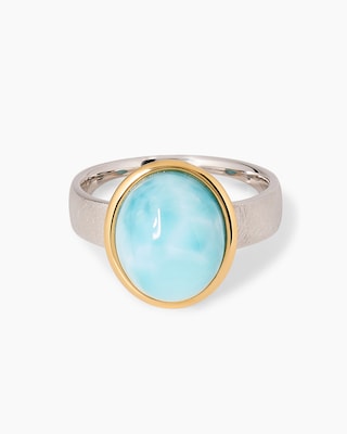 Produktabbildung 2 für Ring mit Larimar