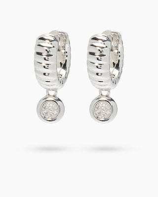 Produktabbildung 1 für Diamant-Creolen 0,06 ct