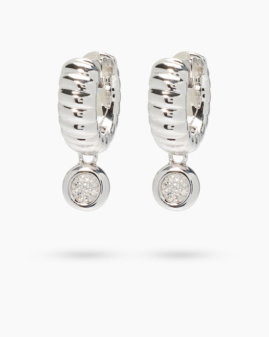 Produktabbildung für Diamant-Creolen 0,06 ct
