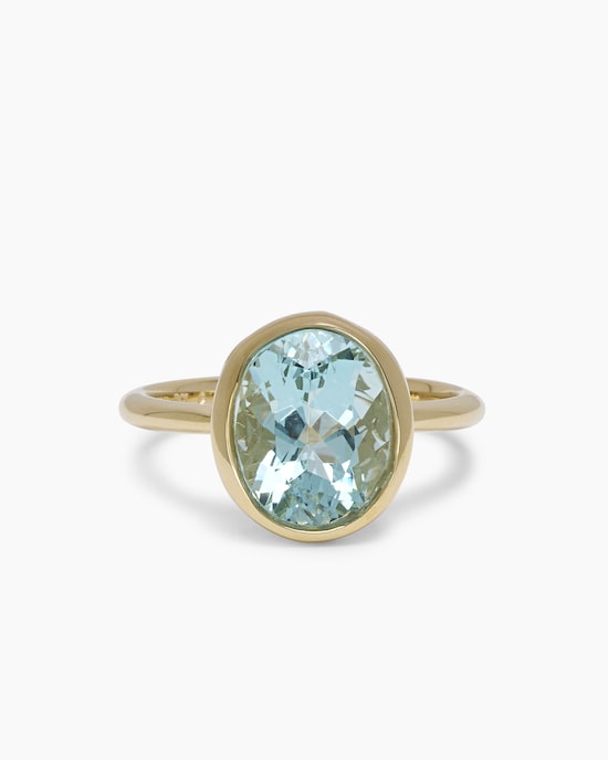 Produktabbildung für Ring mit Santa Maria Aqua