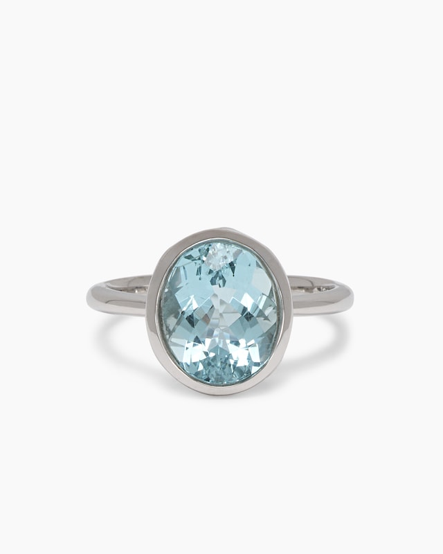 Ring mit Santa Maria Aqua