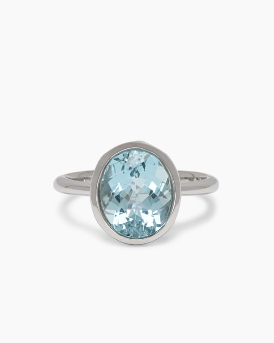 Produktabbildung für Ring mit Santa Maria Aqua