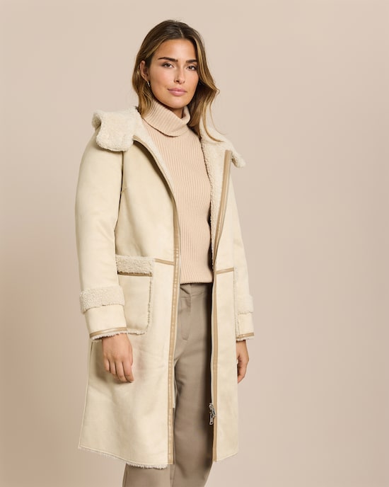 Produktabbildung für Wendemantel in Sherling-Optik