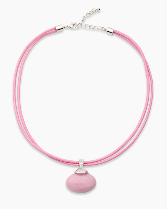 Produktabbildung für Stein-Collier mit Textilband