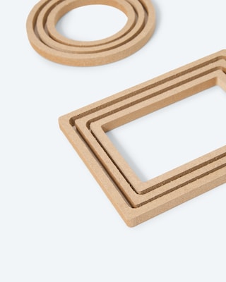 Produktabbildung 3 für MDF-Formen Mai, 21tlg.