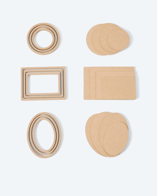 Produktabbildung für MDF-Formen Mai, 21tlg.