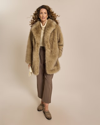 Produktabbildung 3 für Fellimitatjacke Oversize