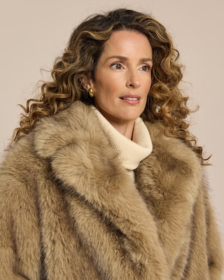 Produktabbildung 5 für Fellimitatjacke Oversize
