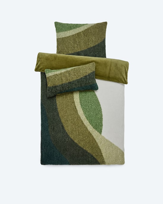 Produktabbildung für Wendebettwäsche in Teddy-Optik "Ahorn", 3tlg.