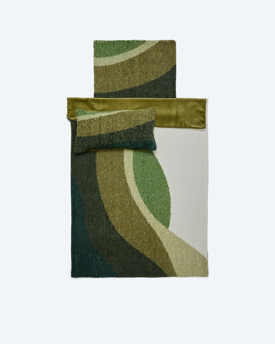 Produktabbildung für Wendebettwäsche in Teddy-Optik "Ahorn", 3tlg.