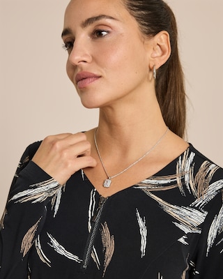 Produktabbildung 5 für Shirt mit Schößchen und Reißverschluss