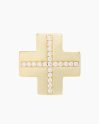 Produktabbildung für Kreuzanhänger mit Brillanten 0,15 ct