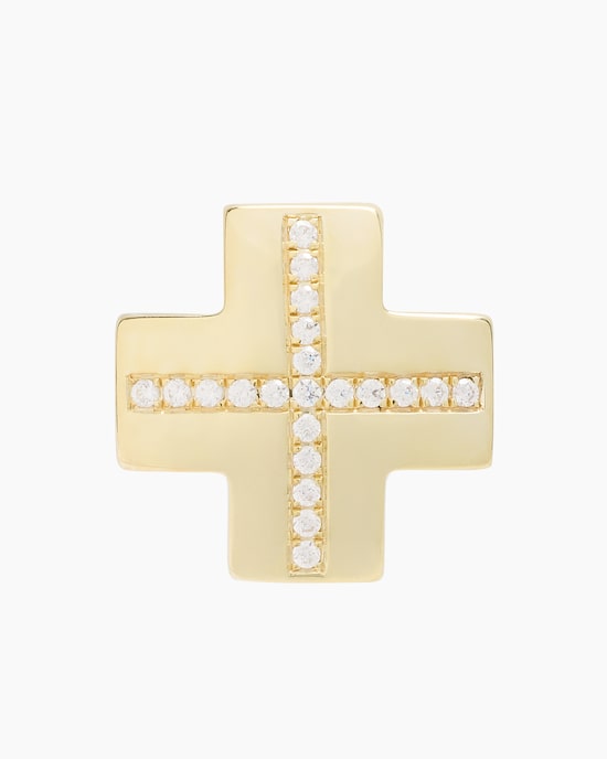 Produktabbildung für Kreuzanhänger mit Brillanten 0,15 ct