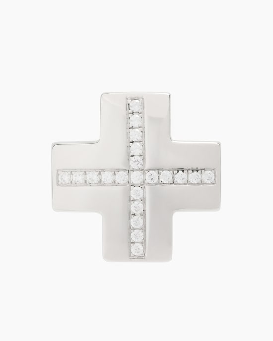 Produktabbildung für Kreuzanhänger mit Brillanten 0,15 ct