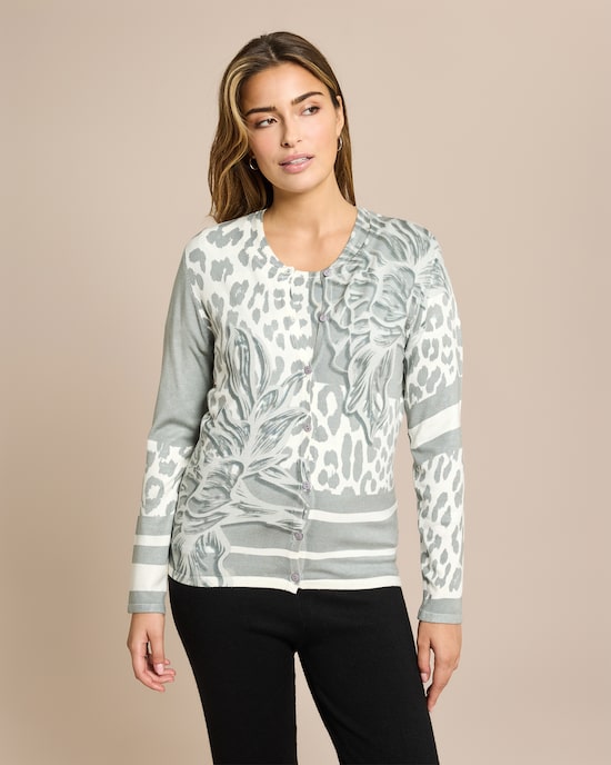 Produktabbildung für Classic Twinset zweifarbiger Animal