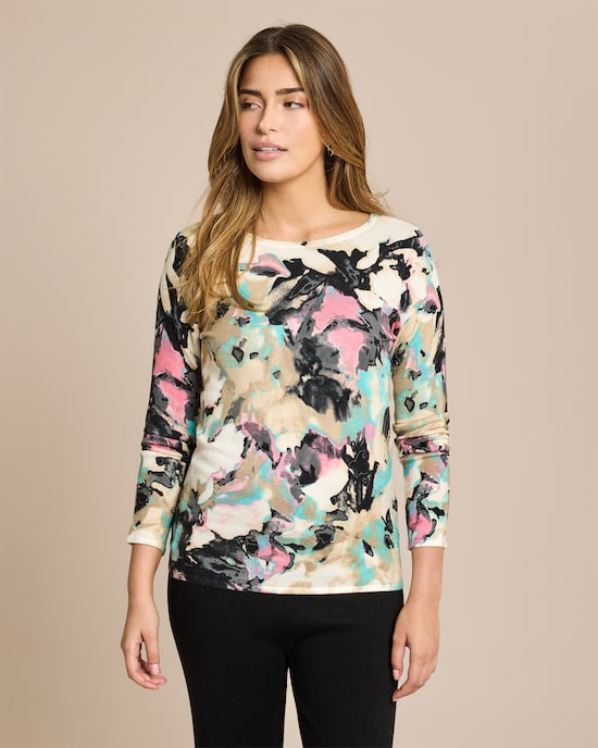 Produktabbildung für Classic Pullover moderne Kunst