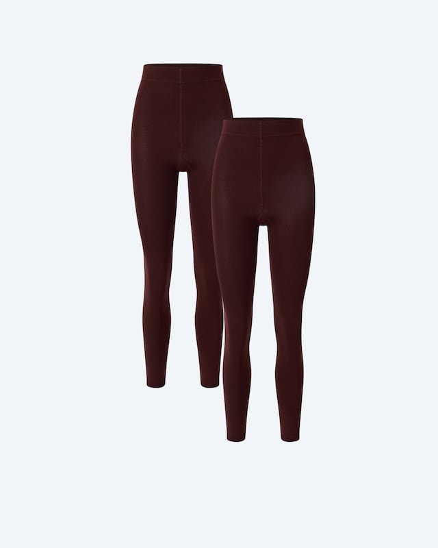 Thermo-Leggings Fleece Fur, Doppelpack