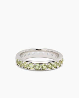 Produktabbildung 3 für Ring mit Peridot & Blautopas