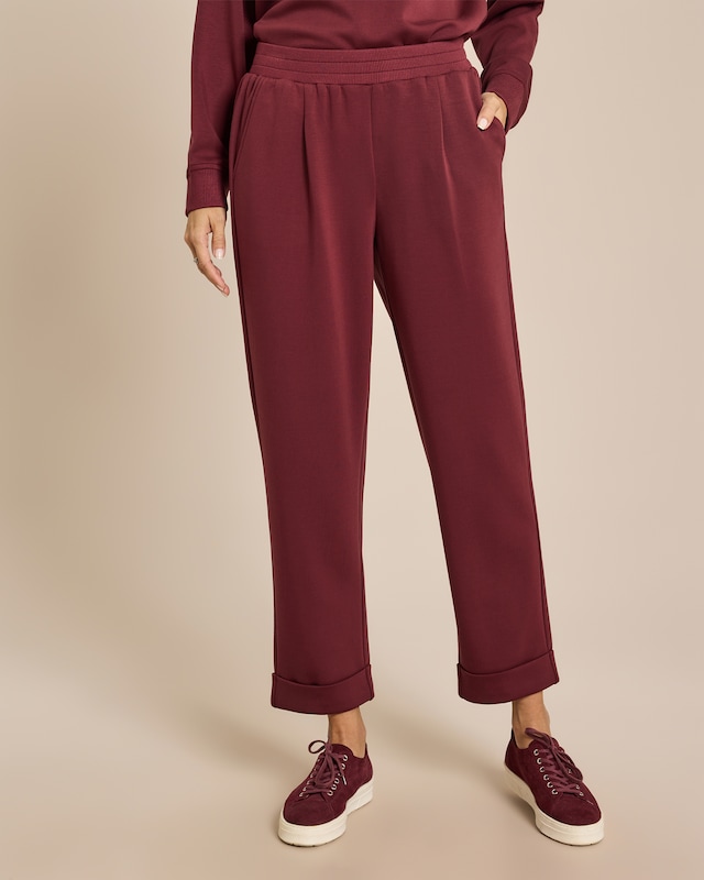 Jersey Hose mit Umschlag