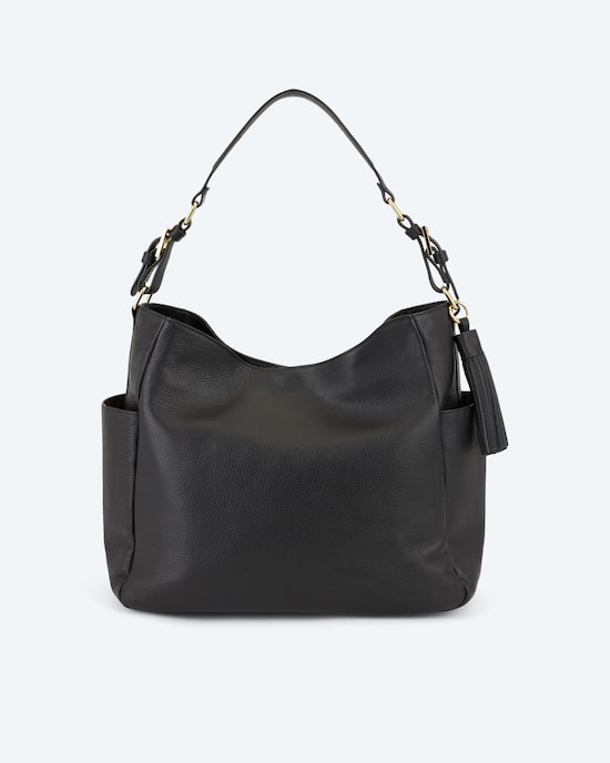 Produktabbildung für Ledertasche in Beutelform