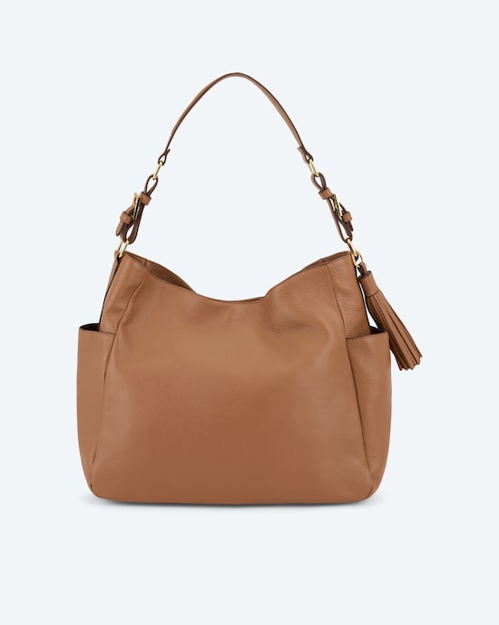 Produktabbildung für Ledertasche in Beutelform