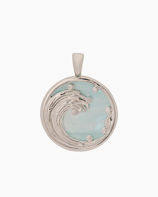 Produktabbildung für Clipanhänger mit Perlmutt