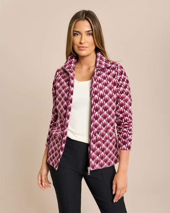 Produktabbildung für Fleece Cardigan mit Eingrifftaschen