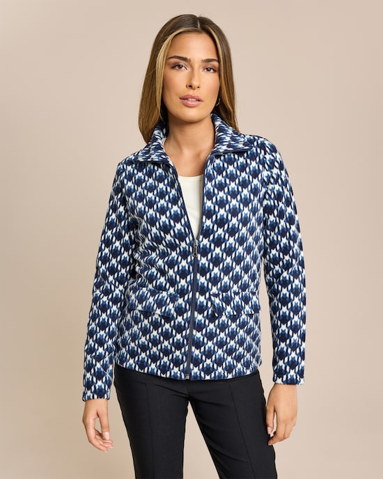 Produktabbildung für Fleece Cardigan mit Eingrifftaschen