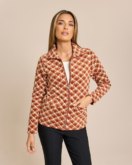 Produktabbildung für Fleece Cardigan mit Eingrifftaschen