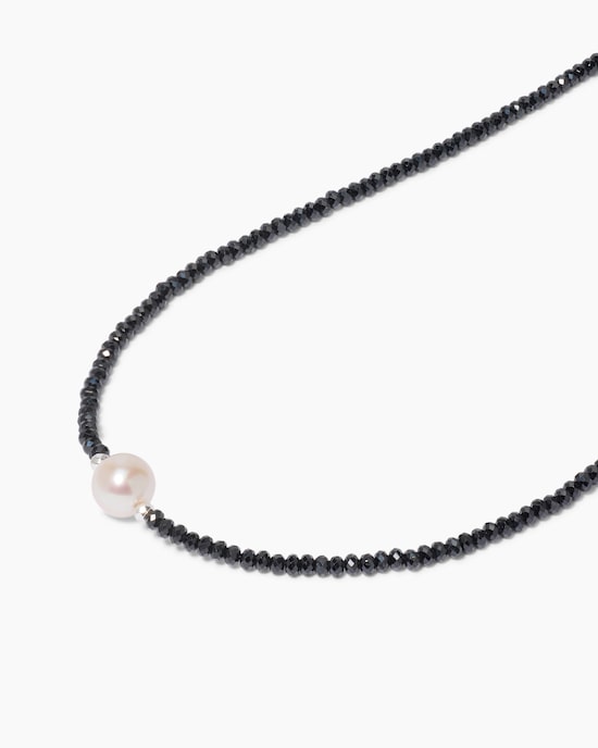 Produktabbildung für Collier mit Edelsteinen & SWZ-Perle