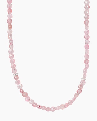Produktabbildung 3 für Collier mit Strawberry Quarz und Hämatit