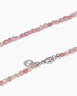 Produktabbildung 2 für Collier mit Strawberry Quarz und Hämatit