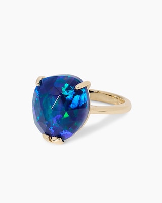 Produktabbildung 3 für Ring mit äthiopischem Kristallopal