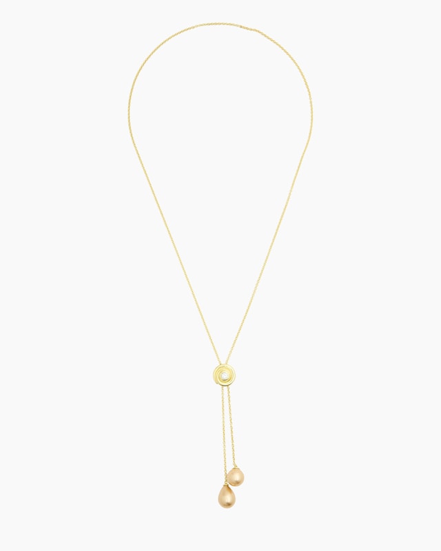 Slider-Collier mit MK-Perlen 12 & 12 x 15 mm