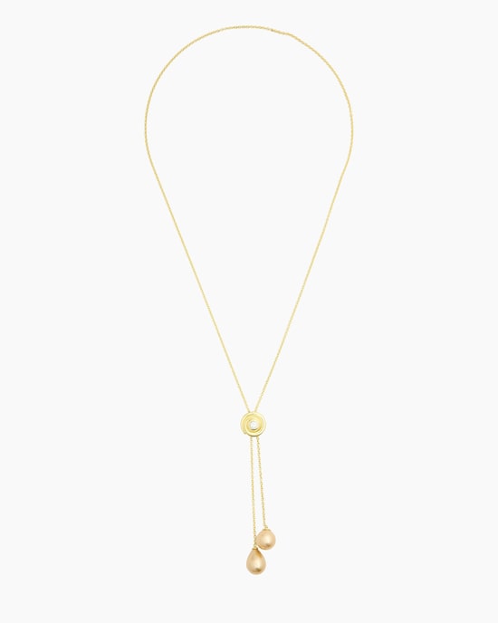 Produktabbildung für Slider-Collier mit MK-Perlen 12 & 12 x 15 mm