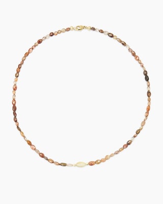 Produktabbildung 1 für Collier mit Multi-Edelstein
