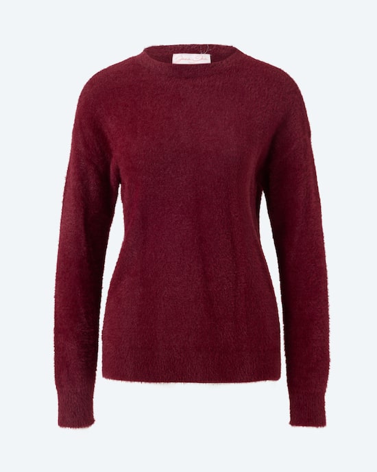 Produktabbildung für Strickpullover mit Flauschgarn