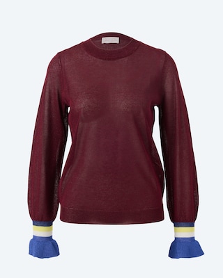 Produktabbildung 3 für Pullover mit metallischem Garn