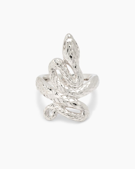 Produktabbildung für Ring "Schlange" mit Zirkonia