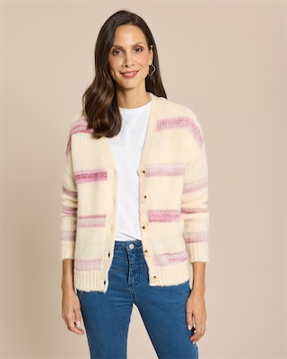 Produktabbildung 4 für Cardigan Farbeffekt Streifen