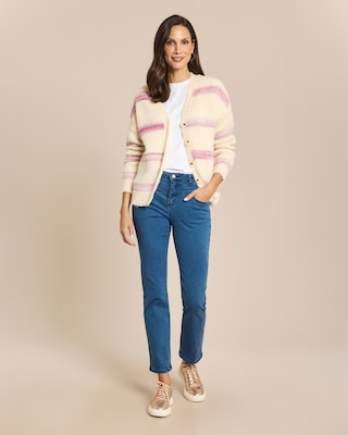 Produktabbildung 3 für Cardigan Farbeffekt Streifen