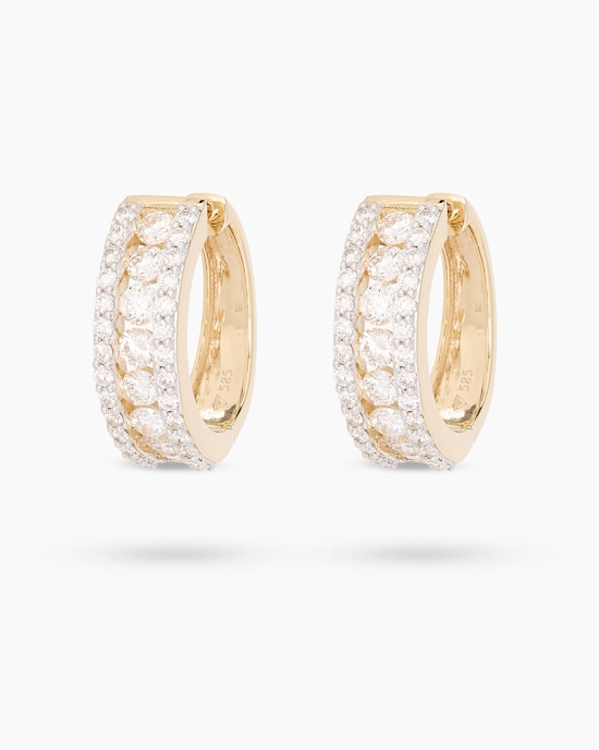 Produktabbildung für Brillant-Creolen ca. 2,25 ct