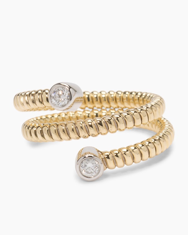 Brillantring im Flex-Design ca. 0,20 ct