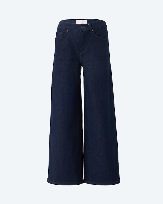 Produktabbildung für Wide leg Jeans mit Glitzereffekt