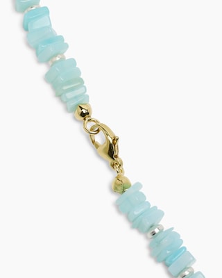 Produktabbildung 3 für Collier mit blauem Opal