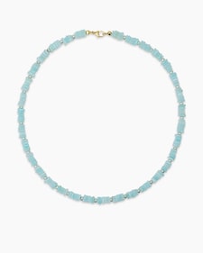 Produktabbildung für Collier mit blauem Opal