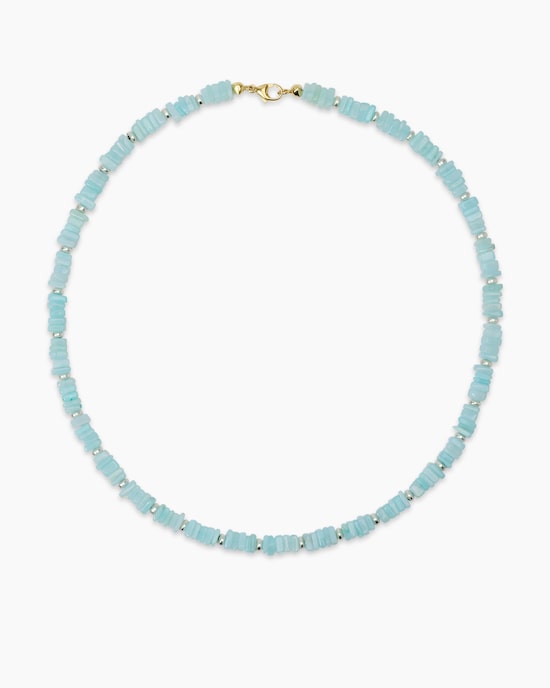 Produktabbildung für Collier mit blauem Opal