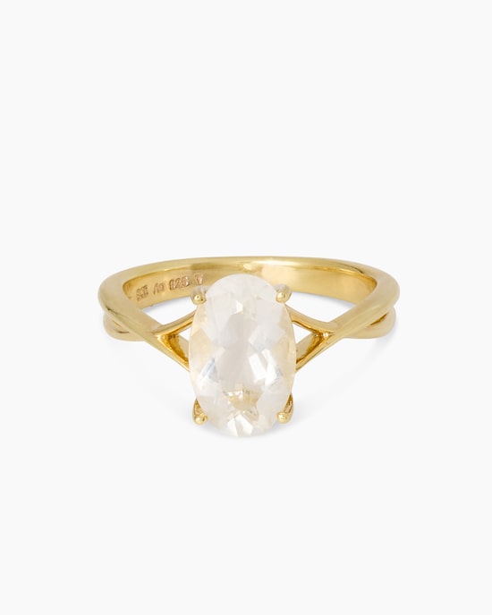 Produktabbildung für Ring mit Hyalith Opal