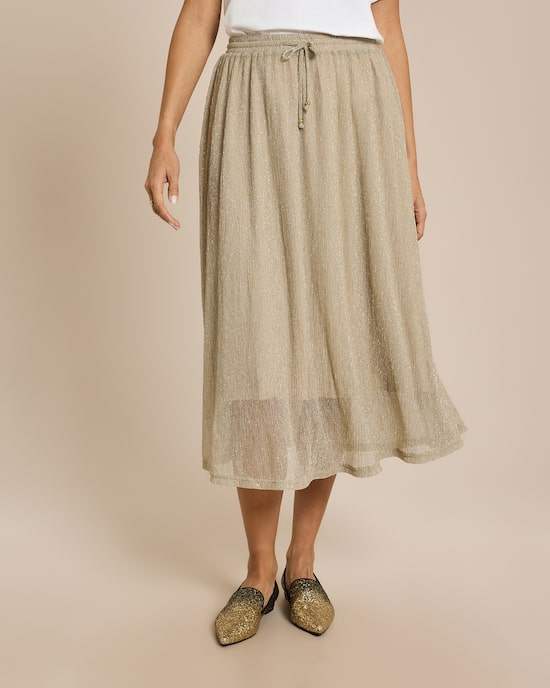 Produktabbildung für Plissee Glitzerrock