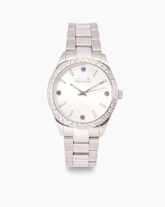 Produktabbildung für Damenuhr mit Tansanit und Zirkonen